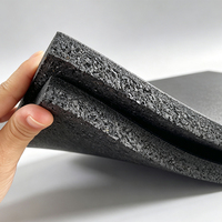Alfombra de Goma de Alta Calidad para Gimnasio, Impermeable, Ecológica, con Microperlas de EPDM de 10-50 mm, en Rollo