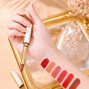 Rossetto Vellutato Idratante Effetto Opaco Lunga Durata Non Trasferibile Sottile <span class=keywords><strong>Vintage</strong></span> Rosso Ingrosso - Product Image 1