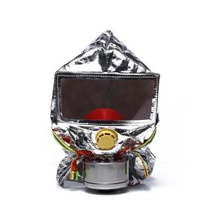 Masker <span class=keywords><strong>Gas</strong></span> pemadam kebakaran silikon, <span class=keywords><strong>Respirator</strong></span> penyelamatan diri tertentu dengan filter antiasap untuk Hotel - Product Image 6