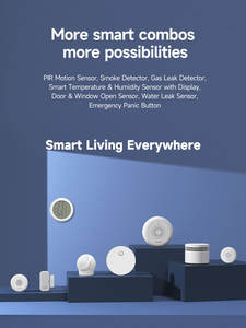 Détecteur <span class=keywords><strong>de</strong></span> fumée intelligent multi-IR MIR-SM200 Matter Smart Tuya Smart ABS Zigbee pour système <span class=keywords><strong>de</strong></span> sécurité domestique avec batterie - Product Image 2