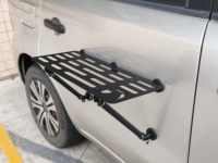 Accessoires 4x4, table de pique-nique portable pliable en métal magnétique pour le camping en plein air, pour les aventures hors route, les SUV, les camionnettes
