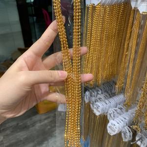 Chaîne en laiton plaqué or 24 carats JXX, prix de gros usine, collier pour femme, collier pour homme, usage quotidien - Product Image 5