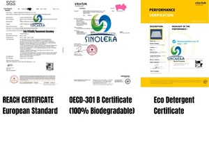 <span class=keywords><strong>Lessive</strong></span> personnalisée écologique biodégradable sans PVA, pour linge frais, hypoallergénique, faible mousse, protection des couleurs, haute efficacité - Product Image 3