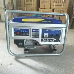 230V Stille Benzine Generator Benzine Ac 3800W 3.8kw Standby 170F