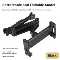 Support universel télescopique créatif de très grande taille en ABS pour ordinateur portable et tablette, rotation à 360 degrés, USB Type-C pour voiture, téléphone portable, iPad