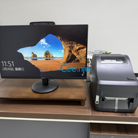Impresora Digital de Cintas de Fácil Operación, Estampado en Caliente con Lámina Dorada en Cinta de Satén para Recuerdos de Boda y Negocios de Cintas Artesanales