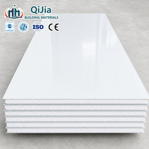Paneles Sándwich de Acero para Techo y Pared, Resistentes a la Intemperie, Paneles de <span class=keywords><strong>Poliestireno</strong></span> <span class=keywords><strong>Expandido</strong></span> (EPS) para Cámaras Frigoríficas, Fácil Instalación, Mejor Precio - Product Image 3