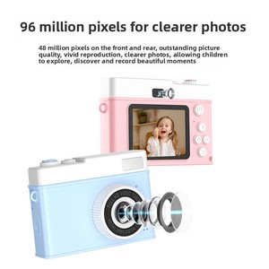 Fotocamera per Bambini Y3, Pratica Videocamera Digitale Mini per Vlog, Schermo da 2,4 Pollici, Compatibile con Scheda di Memoria TF - Product Image 4