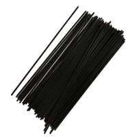 Vente en gros 50ml 100ml Bâtonnets de roseau en rotin Diffuseur de parfum d'intérieur Diffuseur de roseau vide Bouteille en verre