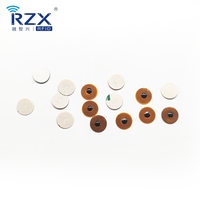 Résistant aux hautes températures étanche 9mm rond RFID NFC étiquette petit Flexible FPC étiquette NFC autocollant