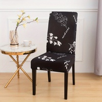 Housse de chaise de salle à manger Kongyu Home Textiles en Spandex extensible, motif écossais Lapin de Pâques, ajustement universel élastique, vente en gros