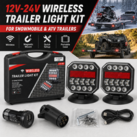 Feux arrière de remorque sans fil SFIDA TC-06 à LED, interrupteur magnétique, rechargeables, IP65, batterie 10H. Pour camions, camping-cars, bateaux et engins agricoles.
