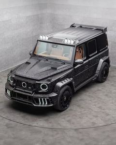 Para Mercedes W465 G500 G63 Kit de carrocería de fibra de carbono G500 G63 Estilo MSY mejorado Parachoques delantero y trasero Arcos de rueda Kit de cuerpo ancho - Product Image 5