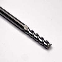 Fraise à queue en carbure monobloc HRC55 à 3 dents pour aluminium, fraise CNC pour alliage d'aluminium