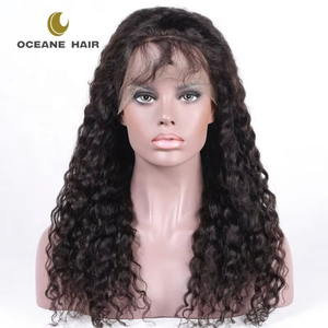 Perruques <span class=keywords><strong>Lace</strong></span> <span class=keywords><strong>Frontal</strong></span> Cheveux Humains Bouclés Densité 250% Perruques <span class=keywords><strong>Lace</strong></span> Indiennes Remy <span class=keywords><strong>Sans</strong></span> <span class=keywords><strong>Colle</strong></span> pour Femmes Noires Perruques Cheveux Bouclés - Product Image 2