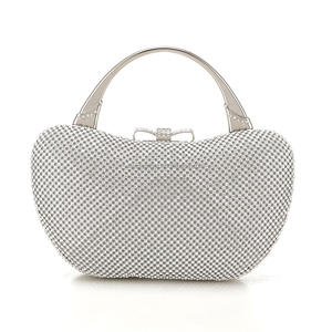 Sac à bandoulière de luxe en PU, petit format, forme originale, mini pochette pour soirées, sac à main de soirée scintillant avec strass et fermeture éclair - Product Image 2