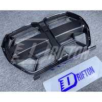 Grille en fibre de carbone sèche de type CSL pour BMW G80 G81 M3 G82 G83 M4, grille avant