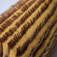 Rouleau de ponçage industriel en toile de sisal composite pour le ponçage du bois, tambour de ponçage pour le polissage des surfaces de meubles en bois massif et MDF