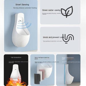 Nuevo Urinario Simple para Baño Público de Hotel, Montado en la Pared, con Sensor Inteligente, Ahorro de Agua, Urinario de Pie para Hombres - Product Image 2