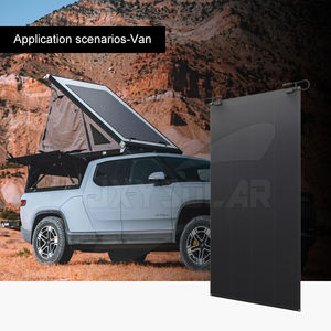 250W 18V HPBC フレキシブル ソーラーパネル バックコンタクト 軽量 巻取り可能 薄型 ソーラーパネル キャンプ RV オフグリッド 船舶用 - Product Image 5