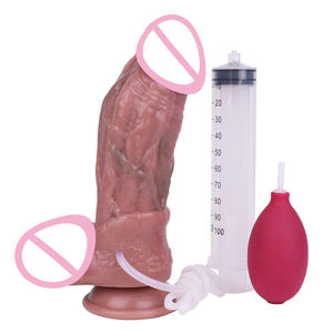 FAAK <span class=keywords><strong>Pénis</strong></span> éjaculateur épais en silicone réaliste avec ventouse, pour éjaculation et jet de liquide, pour femmes et hommes - Product Image 6