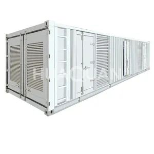 Beroemde Merk Container Type 250kw Parallelle Werking Gas Generator Set Met Parallelle Kast