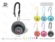 Portamonete a Rete con Ciondolo, Mini Tracolla Staccabile, Chiusura a Moschettone, Unisex, Tinta Unita - Product Image 3