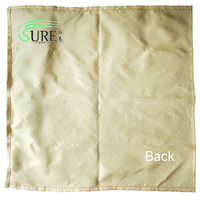 Couverture anti-feu industrielle en fibre d'aramide 400g m² 95cm Couverture de protection anti-chaleur d'urgence pour soudage carré
