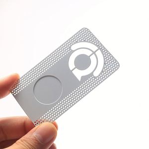 นามบัตรสแตนเลสราคาแข่งขันต่ำ ขั้นต่ำในการสั่งซื้อน้อย - Product Image 2