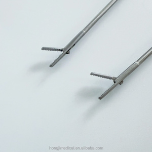Stainless Steel Bronchoscope <strong>Crocodile</strong> <strong>Forceps</strong> Set Adult/Pediatric ENT Surgical Instrument - Product Image 3