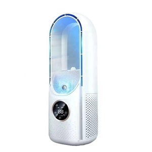 Aire Acondicionado Portátil sin Aspas Huyo con Pantalla LED, Enfriador de Torre de Escritorio para Oficina y Dormitorio - Oferta Especial de San Valentín - Product Image 1