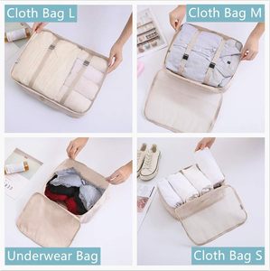 Ensemble de cubes de compression ultra-légers, sacs organisateurs de voyage personnalisés pour bagages, valises et sacs de voyage - Product Image 4