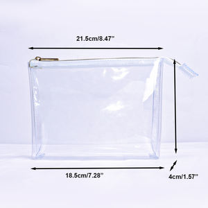 <span class=keywords><strong>Kit</strong></span> di borse per <span class=keywords><strong>trucco</strong></span> <span class=keywords><strong>da</strong></span> <span class=keywords><strong>viaggio</strong></span> per borsa cosmetica economica trasparente in PVC trasparente - Product Image 6