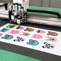 Máquina Plotter de Corte Automático para Cartón KT, Espuma, Papel Impreso, Patrones, Mesa Plana, Cortadora Digital