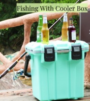 Accessoires de camping Glacière portable 20L avec service OEM Glacière pour le stockage des aliments Bières réfrigérantes