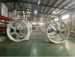 Ventilador de Extracción de Gran Tamaño para Granjas Lecheras Modernas, Motor IP55 220V/380V, Diseñado para Vacas, de Alto Rendimiento, Negativ - Product Image 5