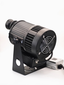 Bertin 150W RGBW/White LED Logo Gobo Outdoor <b>Projector</b> IP65 Waterproof DMX512/Sound-Activated Control E27 Aluminum 100w LED LOGO - Product Image 6