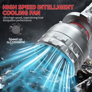 Bombillas LED para Faros Delanteros de Automóvil CLL5, 180W, 20000LM, 6000K, Súper Brillantes, H1, H4, H11, 9005, 9006, Canbus, IP68, H7, F10, Venta al Por Mayor - Product Image 6