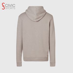 Sweat à capuche personnalisé pour hommes en coton épais patchwork, fermeture éclair de couleur contrastée, sweat à capuche imprimé, OEM/ODM disponible - Product Image 2