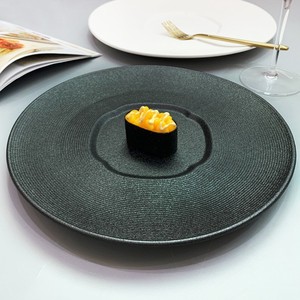 Creativo piatto <span class=keywords><strong>di</strong></span> bistecca occidentale con personalità in ceramica bianco e nero con insalata <span class=keywords><strong>giapponese</strong></span> Set <span class=keywords><strong>di</strong></span> stoviglie per la colazione - Product Image 2