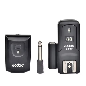 Godox-Transmisor de disparador de flash inalámbrico de 16 canales, conjunto de receptor para <span class=keywords><strong>Canon</strong></span>, Nikon, Olympus, Pentax, flash de estudio - Product Image 4