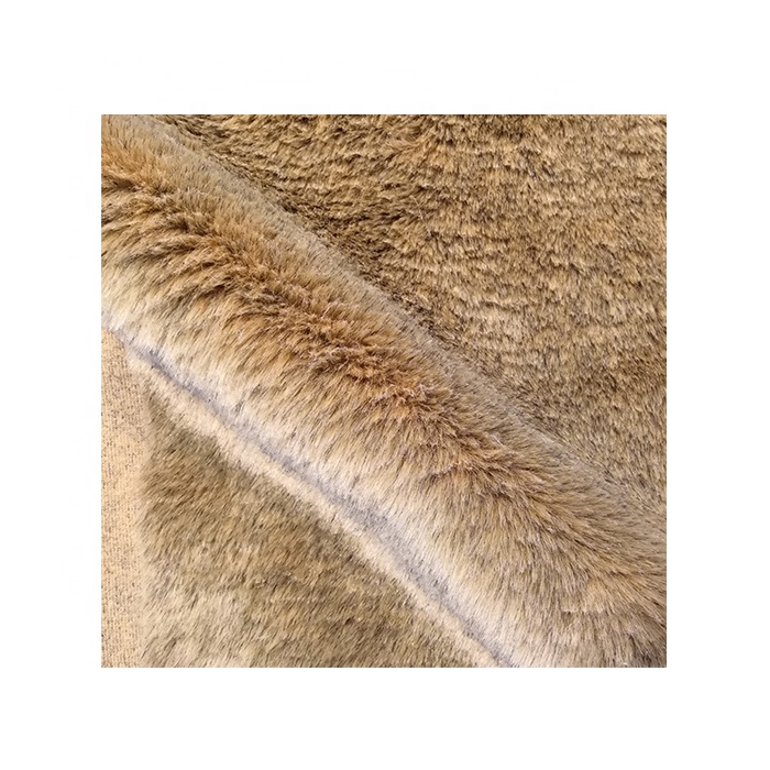 Printed Acrylic Fake Fur with High Quality