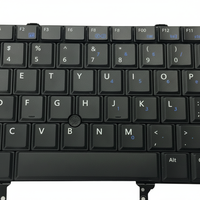 Clavier d'ordinateur portable pour Latitude E5420 E6420 US Noir Capacitif Interface PS/2 Neuf