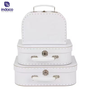 Valise en carton en gros pour jouets d'enfants, boîte de rangement en papier pour bébés, boîte d'emballage de vêtements avec poignée - Product Image 5