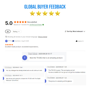 Công Suất Cao Trustfire TR-200 20000 Lumens Chiến Thuật Đèn Pin Spotlight Không Thấm Nước Từ Lớn Tay <span class=keywords><strong>Torch</strong></span> Đèn - Product Image 6