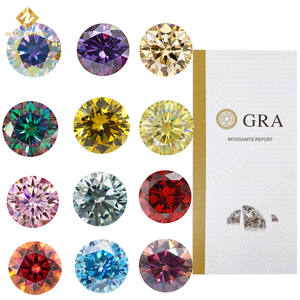 Fancy Cut Heart Princess Radiant Oval <span class=keywords><strong>Pera</strong></span> Emerald Cut GRA Certificado Moissanite Loose <span class=keywords><strong>Blue</strong></span> Green Color Moissanite - Product Image 6