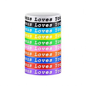 Pulseras Religiosas de Silicona con Estampado Suave de Jesús te Ama - Recuerdos para Fiestas Escolares y de Iglesia para Niños y Adultos - Paquete de 10 Pulseras de Fe - Product Image 3