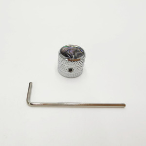Bouton en nacre naturelle pour potentiomètre métallique, commande de volume et de tonalité pour guitare électrique et basse, pièces de rechange pour guitare - Product Image 3