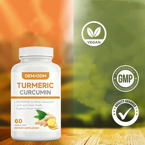 Capsule OEM di Pepe Nero e Curcuma per il Supporto Articolare e Immunitario degli Adulti - Alta Qualità, 60 Capsule/Flacone, Durata 2 Anni - Product Image 2