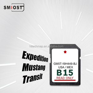 SMIOST Screen per auto di navigazione Chang CID Sat Map Card Navig System <span class=keywords><strong>SD</strong></span> per Ford B15 32GB USA Fusion Transit - Product Image 1